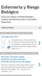 Mobile Screenshot of enfermeriayriesgobiologico.org